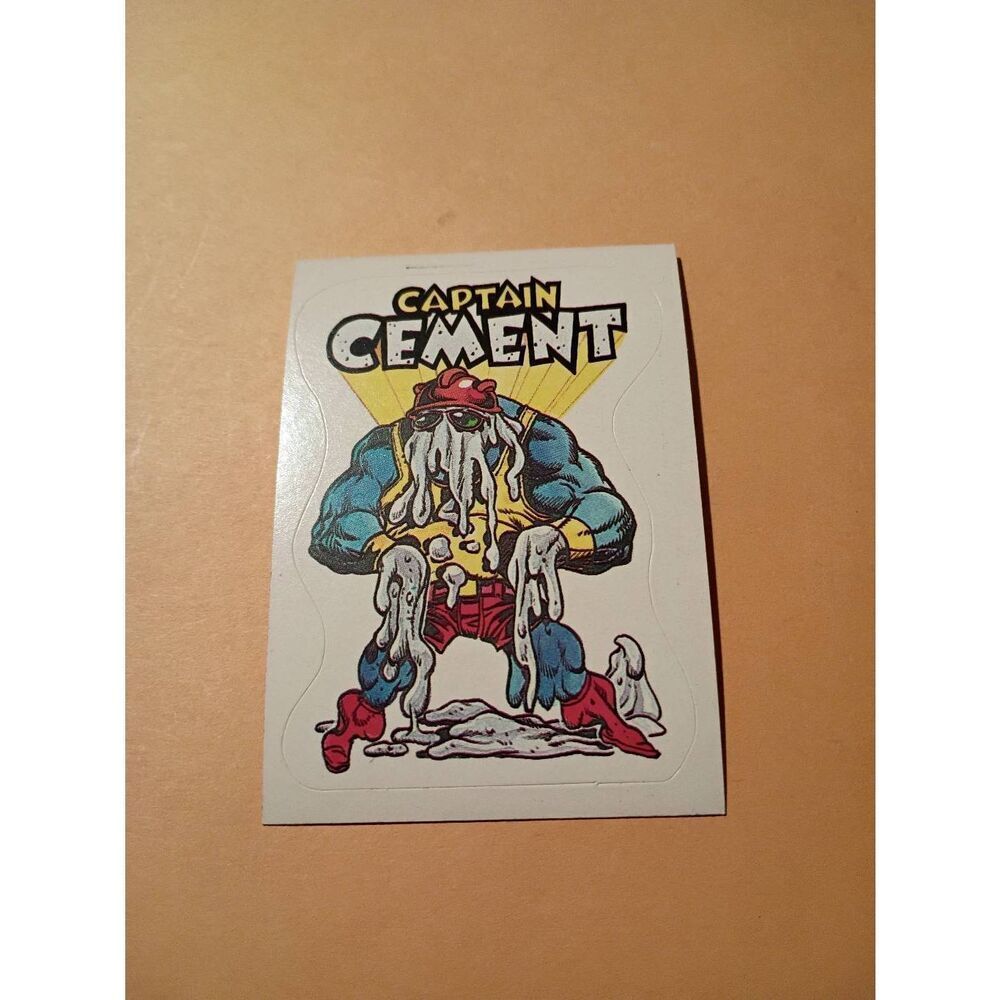 1983 General Mills Zero Heroes Trading Card Sticker Card Vintage #23